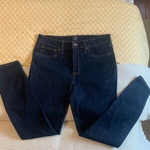 J. Crew Women's Deep Indigo Skinny Jeans